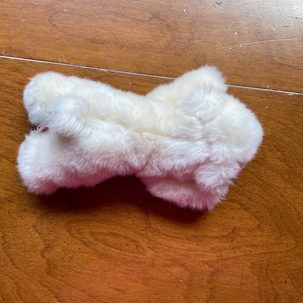 Polar Bear Stuffed Animal Small Aurora Toys Stuffy Cute Fluffy Cuddly - Picture 4 of 9